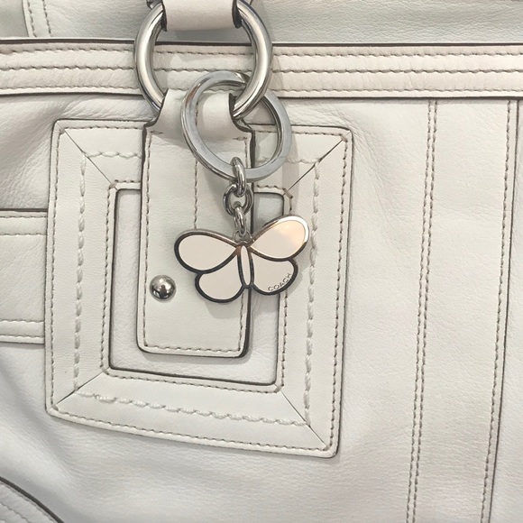 Coach ivory leather Soho zip satchel - Picture 10 of 16
